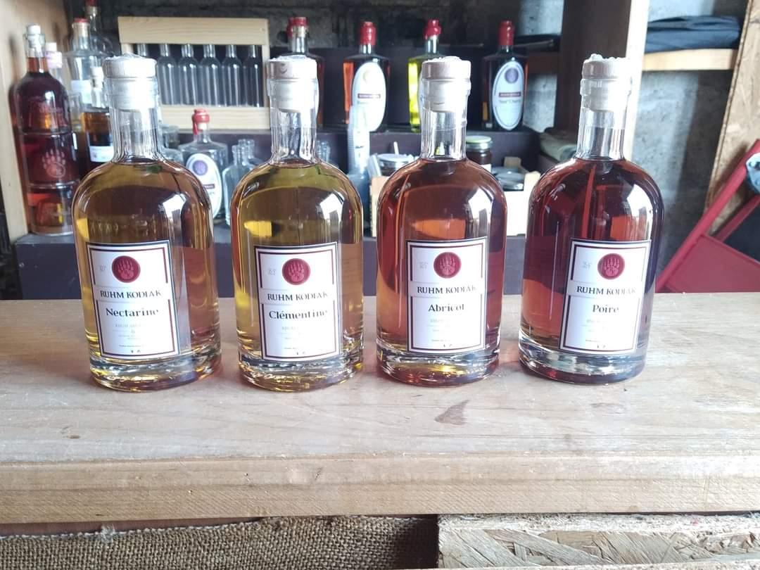 bouteille de rhum arrangé de 50 cl